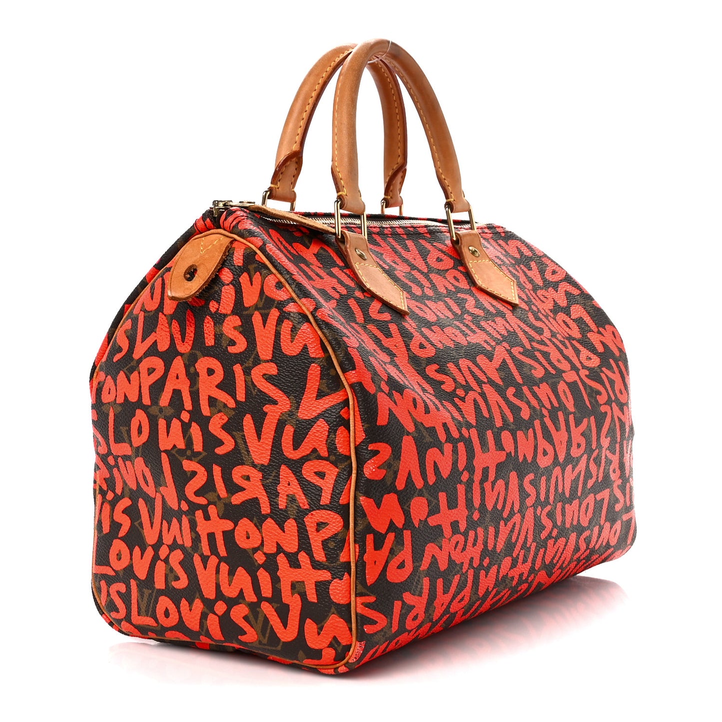 Monogram Graffiti Speedy 30 Orange