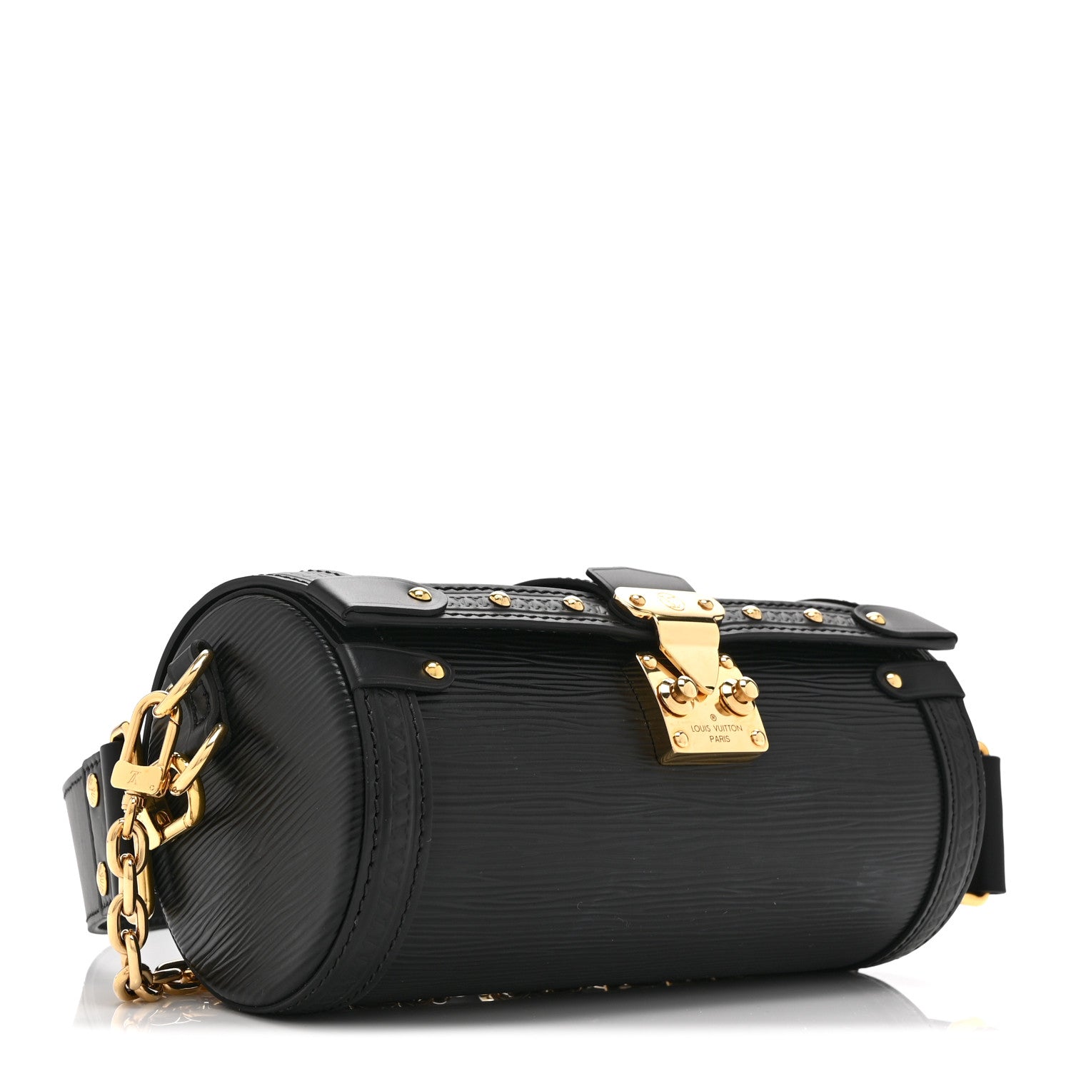 Louis Vuitton Epi Papillon Trunk Black 4 of 9