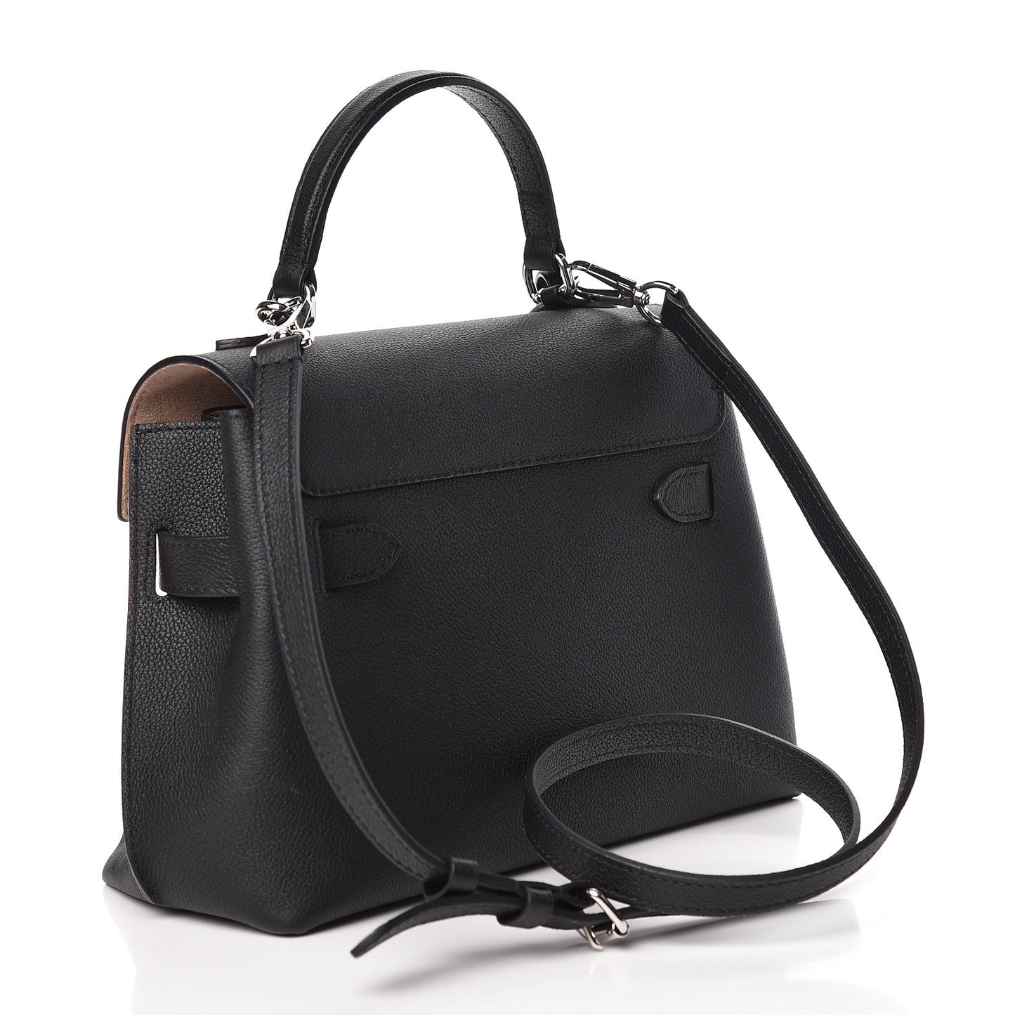 Calfskin Lockme Ever BB Black