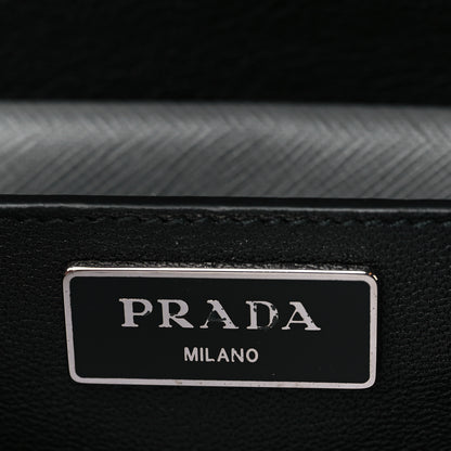 Prada Saffiano Sound Crossbody Bag Marmo 5 of 5