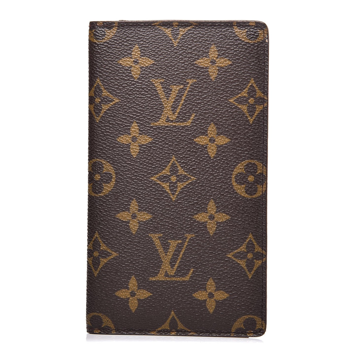 Monogram Checkbook Holder Case Wallet