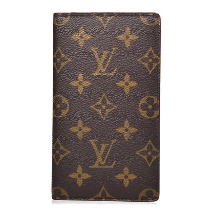 Louis Vuitton Monogram Checkbook Holder Case Wallet 1 of 7
