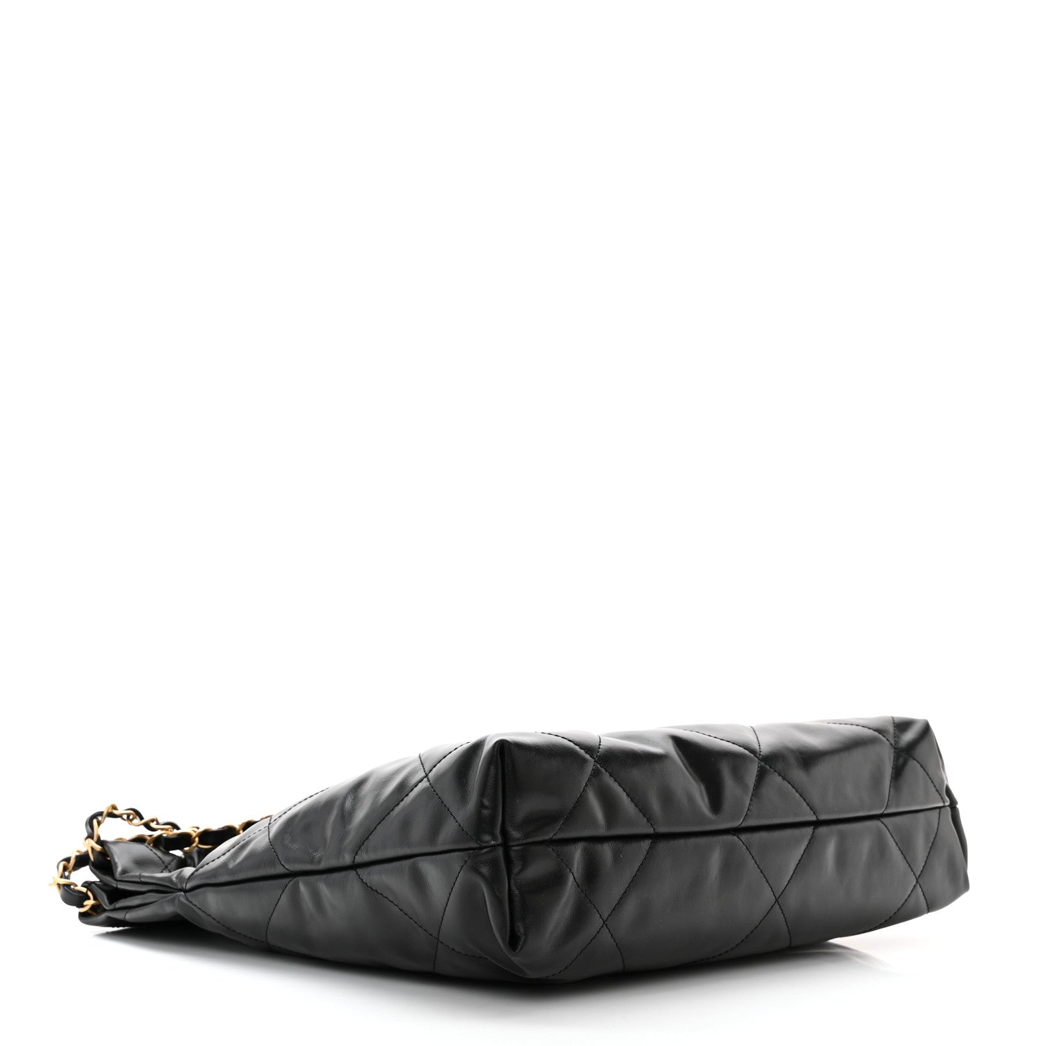 Chanel Calfskin Quilted Small Chanel 22 Black 4 of 10