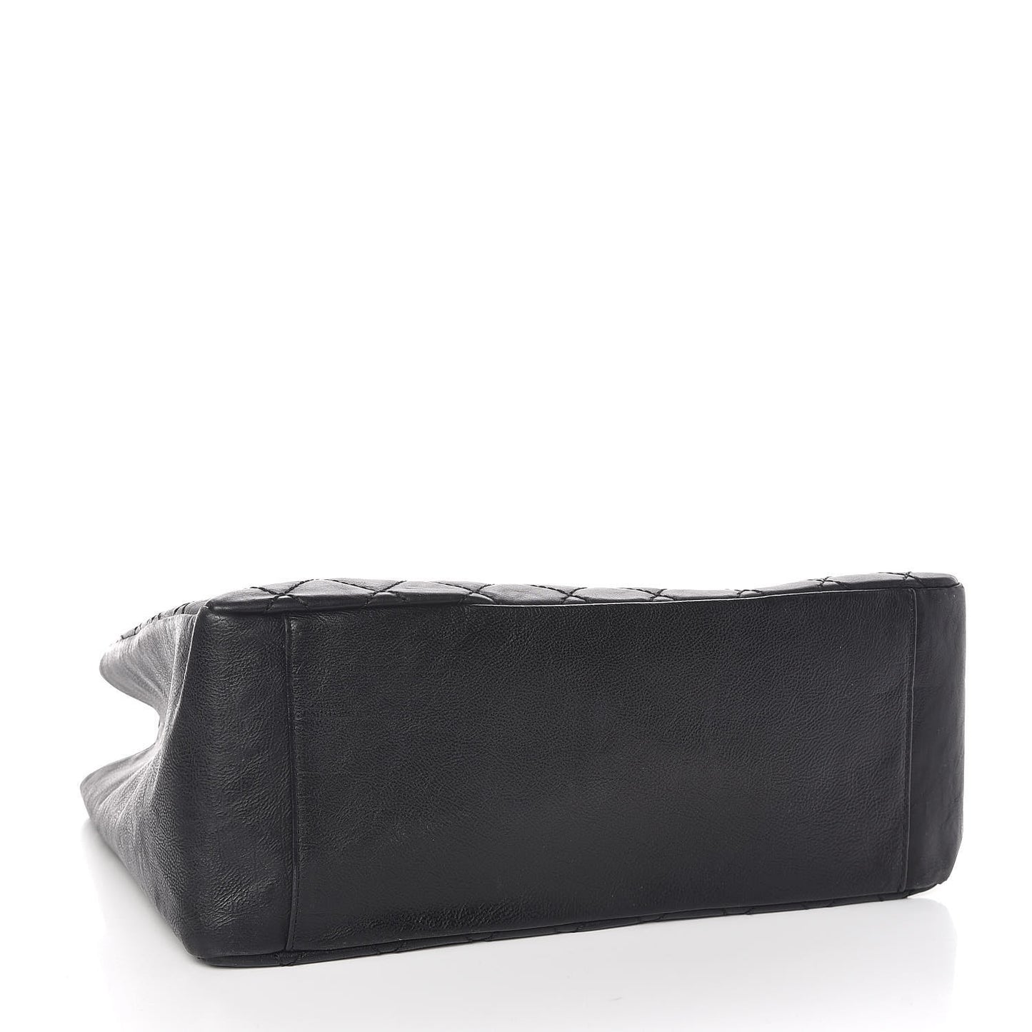 Calfskin Quilted Grand Shopping Tote GST Black