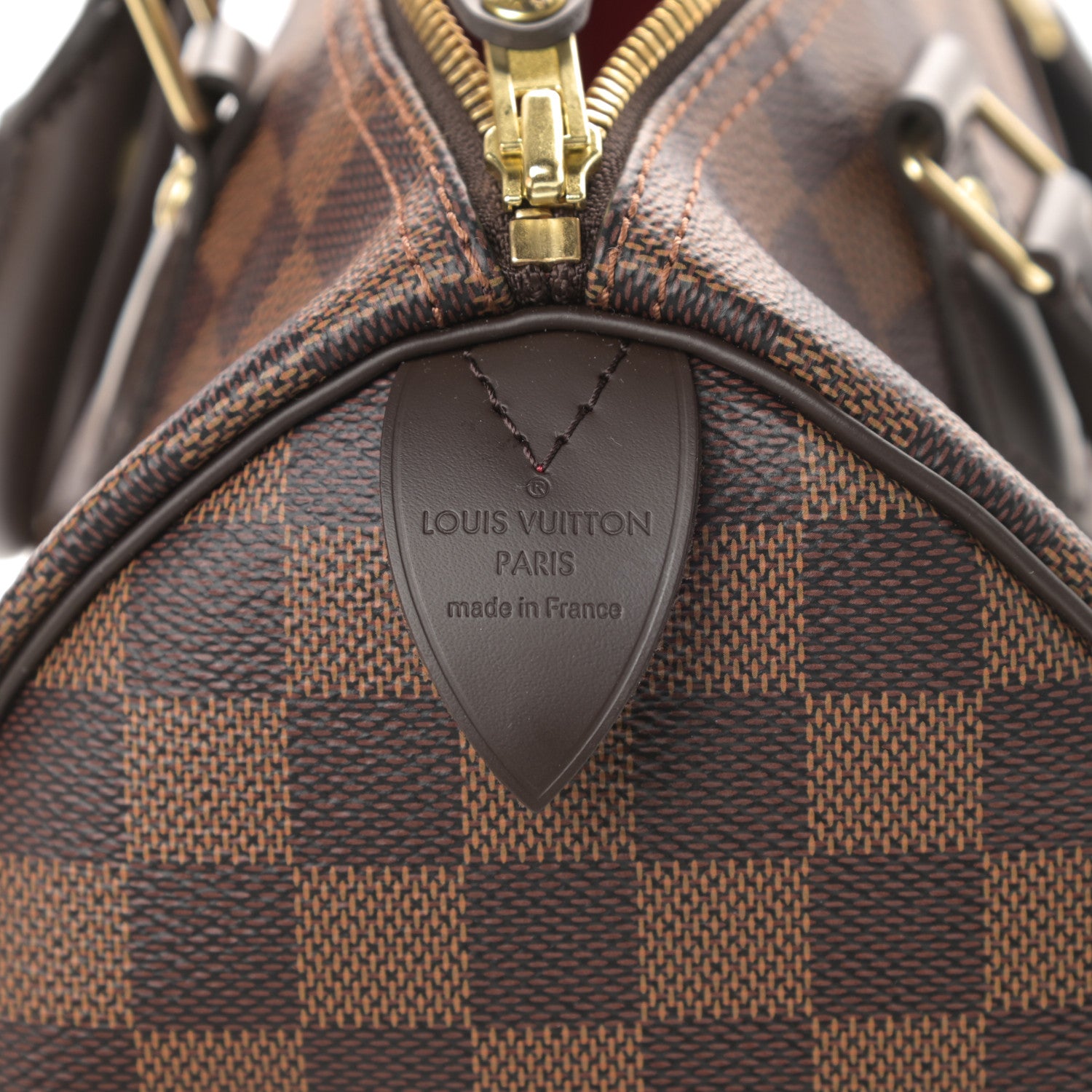 Louis Vuitton Damier Ebene Speedy 25 6 of 12