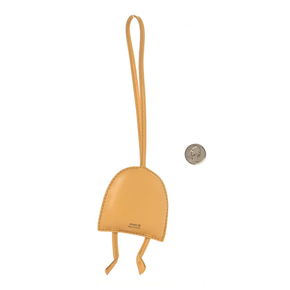 Hermes Lambskin Silk Petit H Hibouton Charm 2 of 3