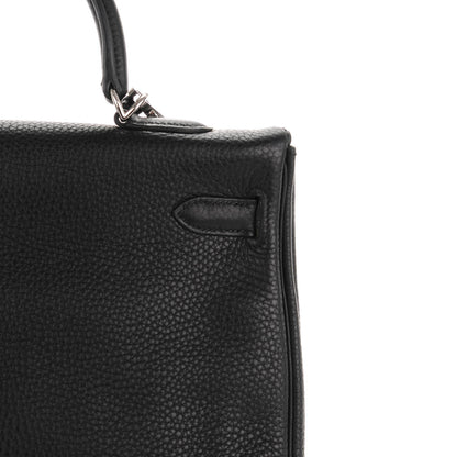 Hermes Taurillon Clemence Kelly Retourne 35 Black 13 of 23