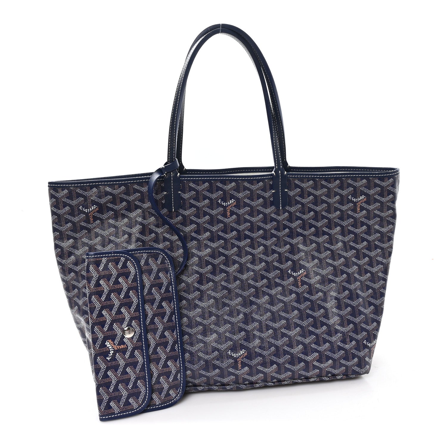 Goyard Goyardine Saint Louis PM Navy 3 of 12
