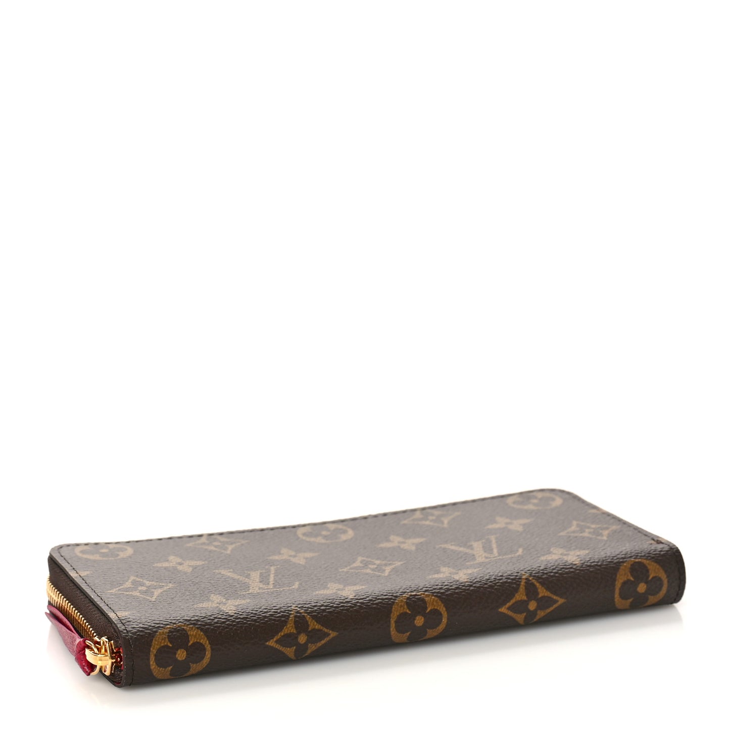 Monogram Clemence Wallet Fuchsia