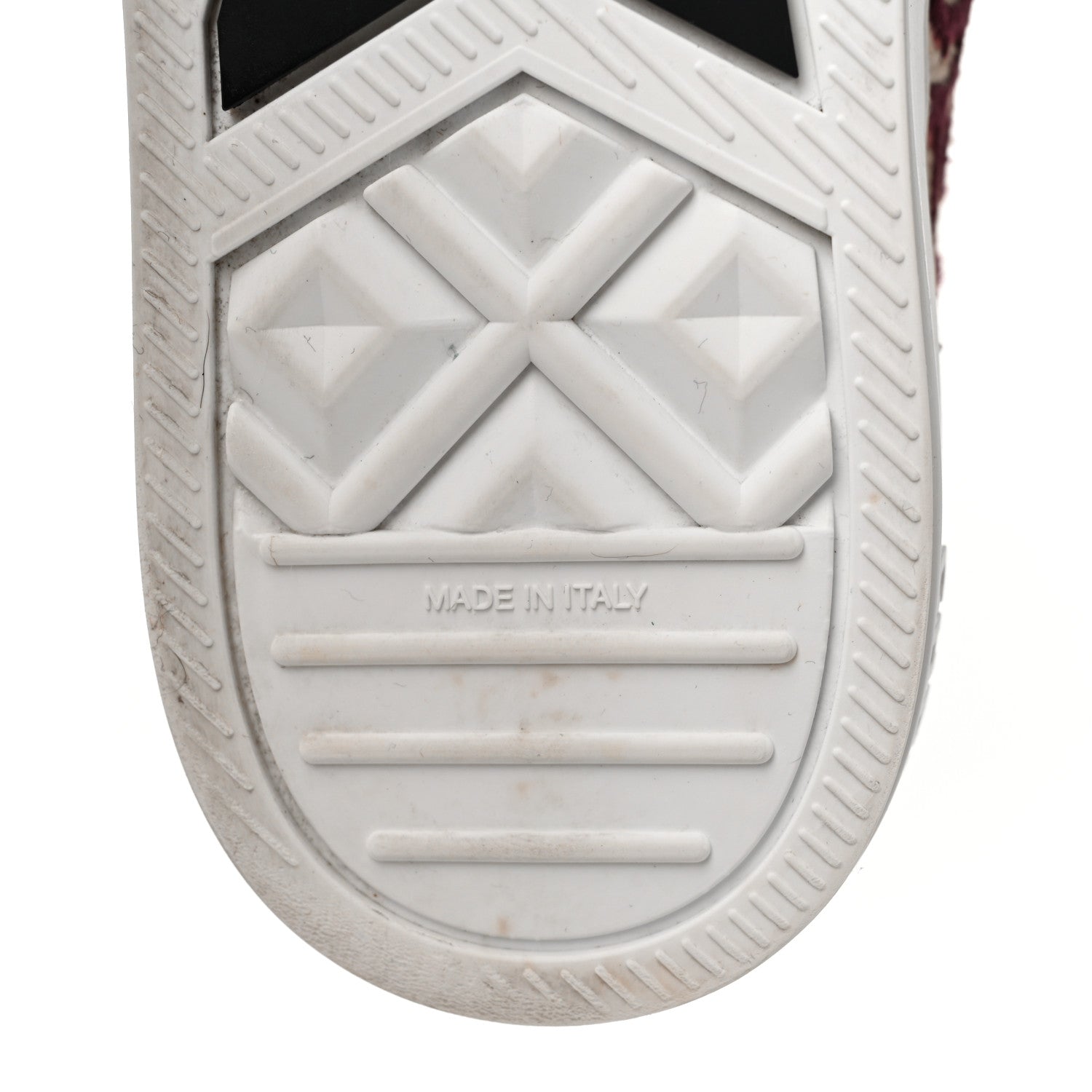 Christian Dior Canvas Oblique Walk'N'Dior Low Top Sneakers 38.5 Deep Amaranth 7 of 9