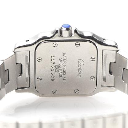 Cartier Stainless Steel 24mm Santos de Galbee Quartz Watch 4 of 5