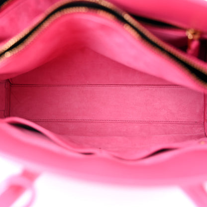 Saint Laurent Calfskin Small Sac De Jour Bubblegum 6 of 17