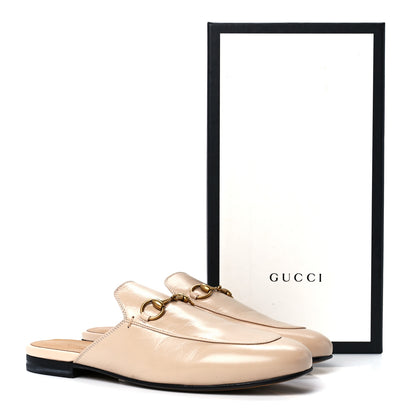 Gucci Malaga Kid Womens Princetown Slippers 39 Skin Rose 9 of 9