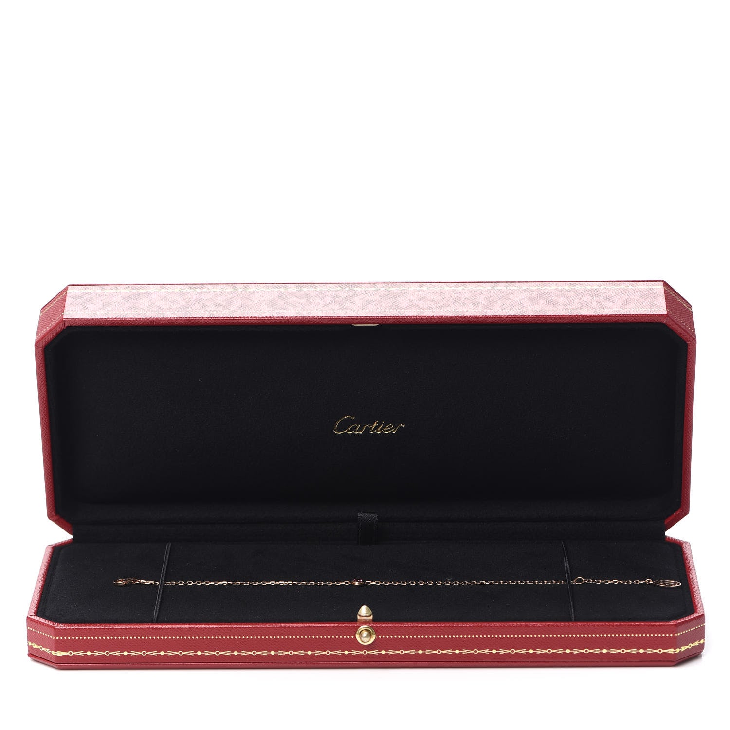 Cartier 18K Pink Gold Pink Sapphire D'Amour Bracelet 6 of 6