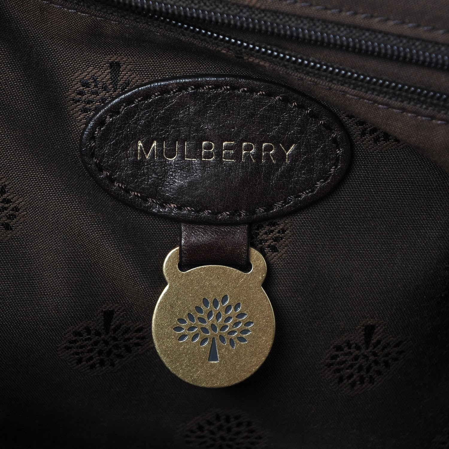 Mulberry Natural Calfskin Ted Convertible Messenger Bag Brown 7 of 8