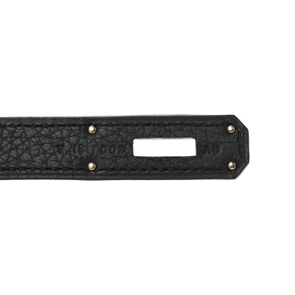Hermes Togo Kelly Retourne 28 Black 7 of 16