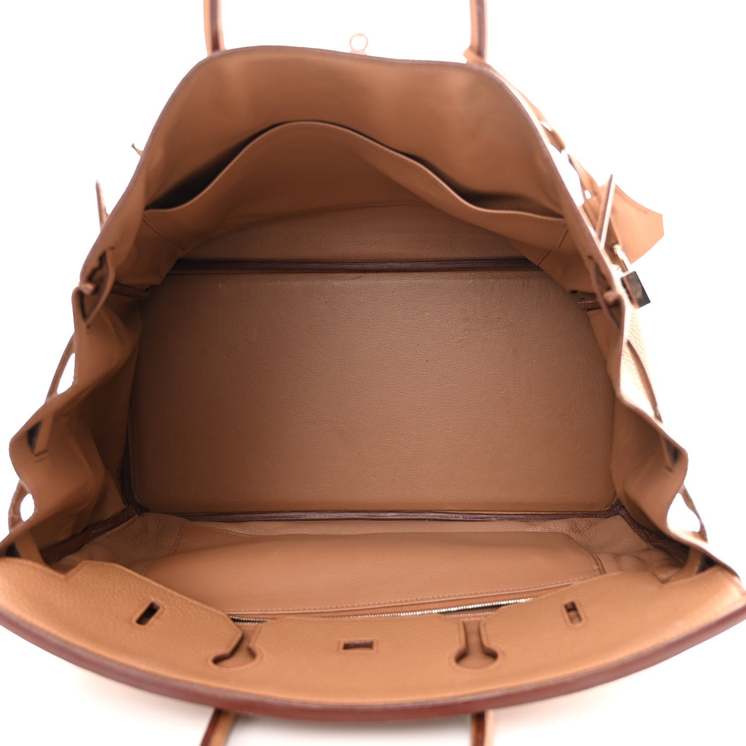 Hermes Taurillon Clemence BIRKIN 40 Tabac Camel 5 of 21
