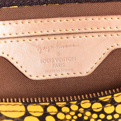 Louis Vuitton Monogram Kusama Town Speedy 30 Yellow 7 of 7