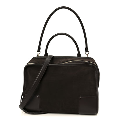 Loewe Suede Calfskin Large Amazona 180 Dark Chestnut 1 of 11