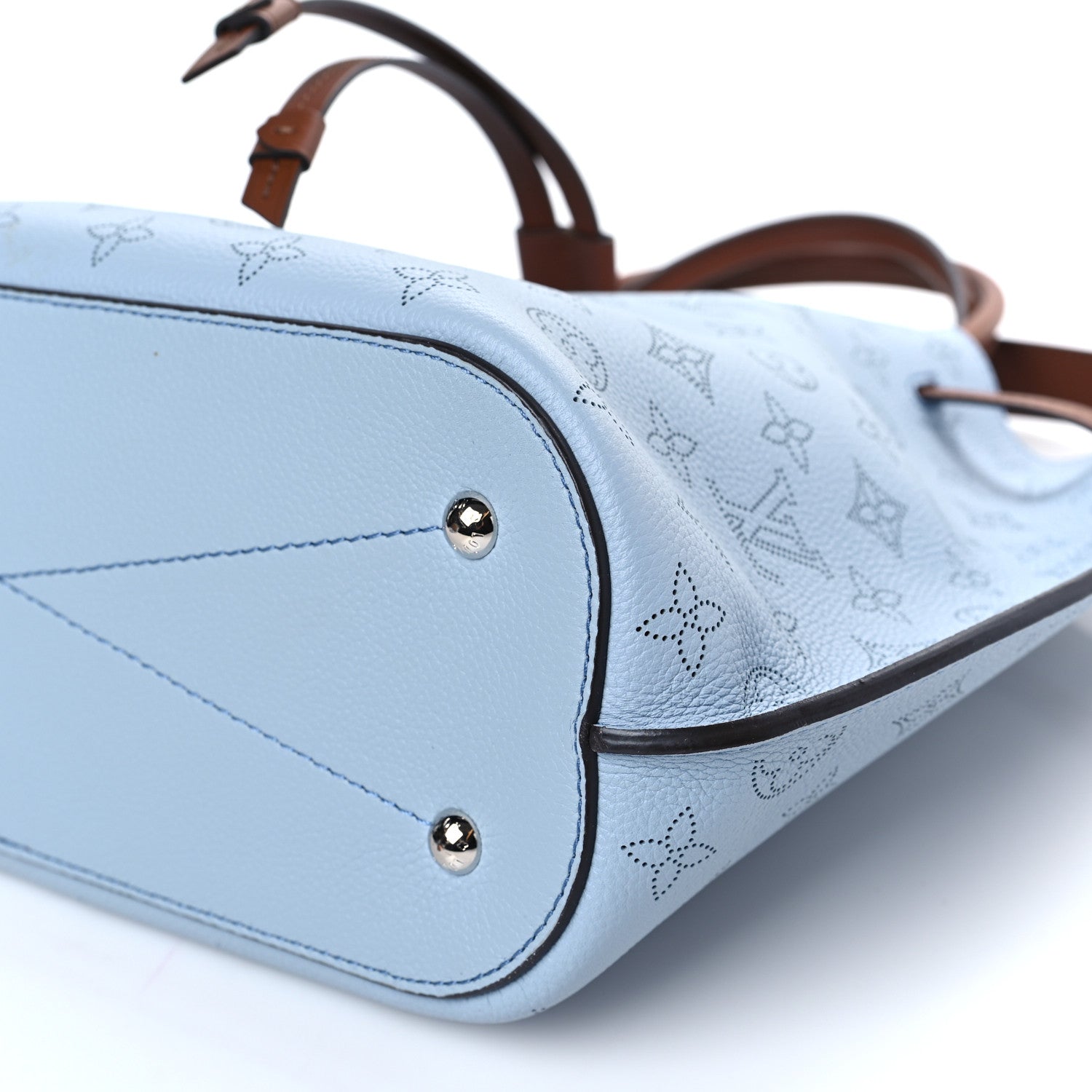 Louis Vuitton Mahina Girolata Blue Horizon Pumpkin 9 of 9
