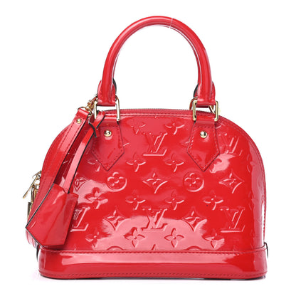Louis Vuitton Vernis Alma BB Cherry 1 of 9