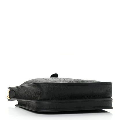 Hermes Taurillon Clemence Evelyne III PM Black 4 of 11
