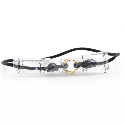 Cartier 18k Pink Yellow White Gold Trinity Adjustable Cord Bracelet 1 of 13