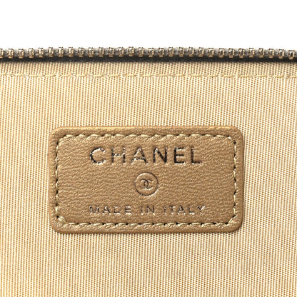 Chanel Lambskin Quilted Small Pearl Crush Vanity Case With Chain Grey 6 of 10
