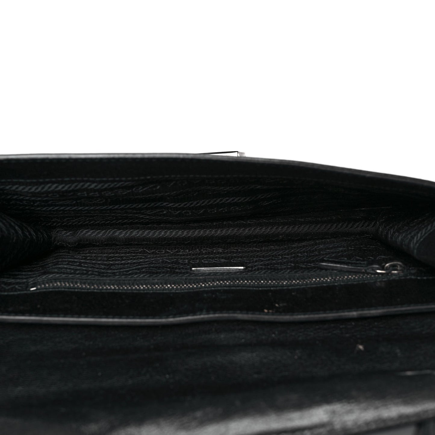 Goatskin Flap Bag Black