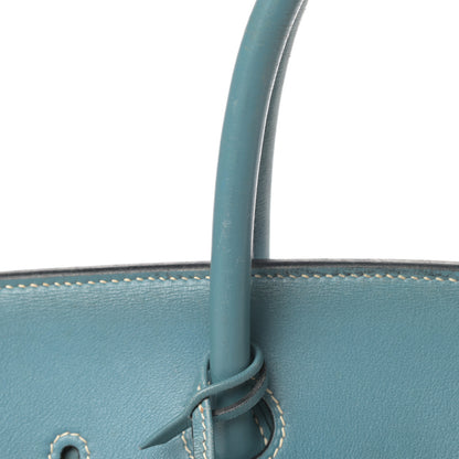 Hermes Gulliver Birkin 35 Blue Jean 19 of 19
