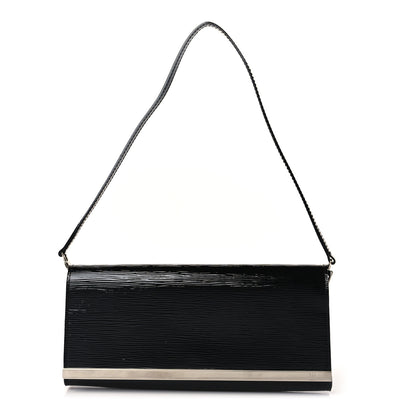 Louis Vuitton Electric Epi Sevigne Clutch Black 1 of 8