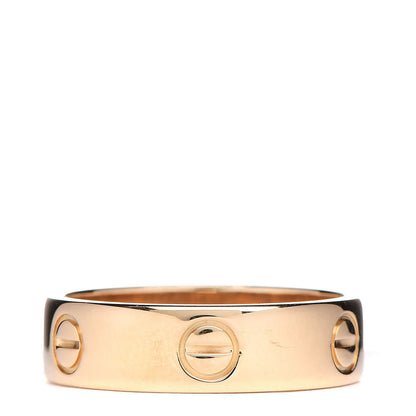 Cartier 18K Yellow Gold 5.5mm LOVE Ring 61 9.5 3 of 4