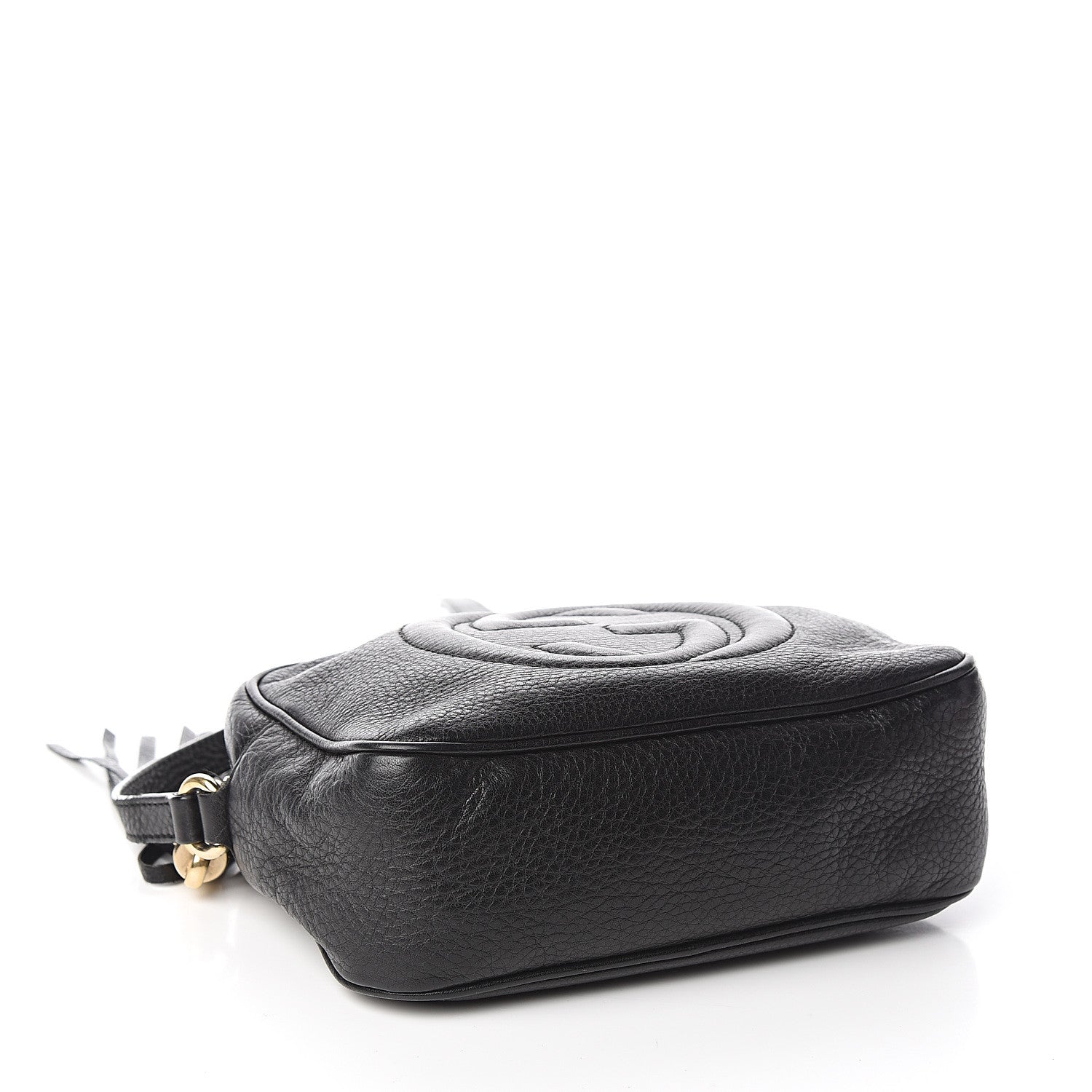 Gucci Pebbled Calfskin Small Soho Disco Bag Black 3 of 11