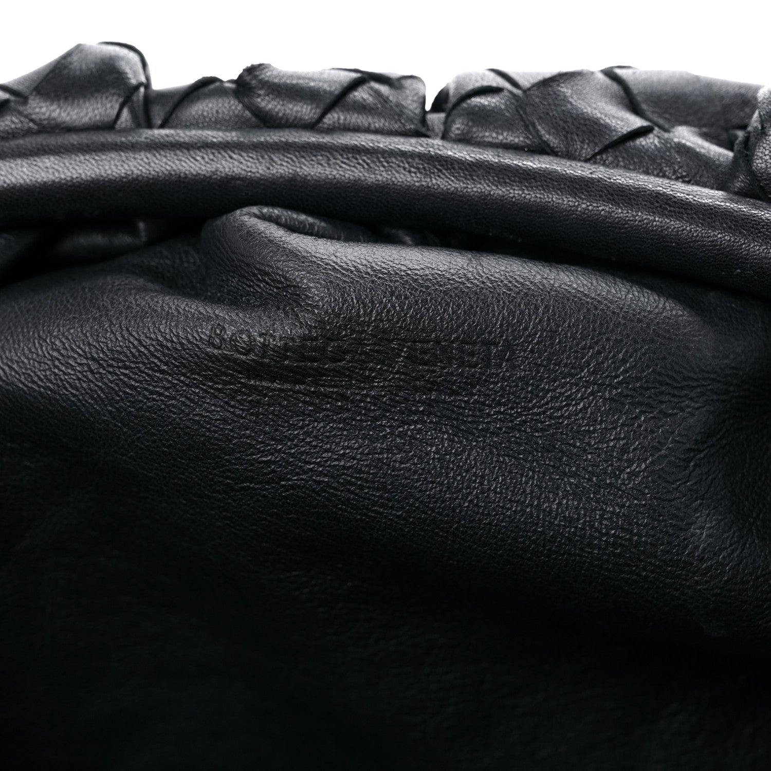 Bottega Veneta Nappa Maxi Intreccio The Pouch Oversized Clutch Black 6 of 11