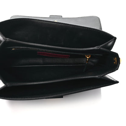 Valentino Garavani Vitello B-Rockstud Flap Black 4 of 9