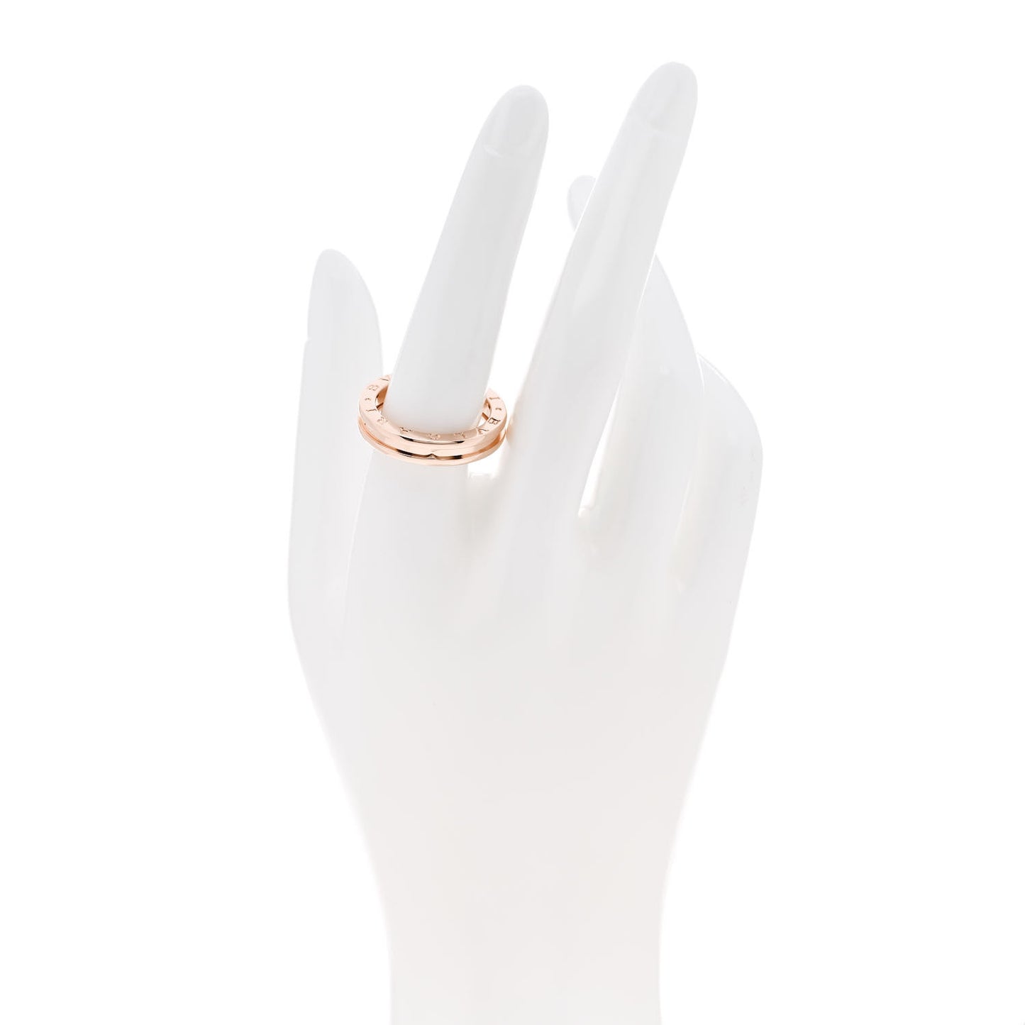 18K Rose Gold B.Zero1 One-Band Ring 58 8.5 58/8.25
