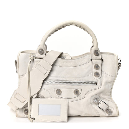Balenciaga Agneau Giant 21 Silver Hardware City White Light 3 of 11