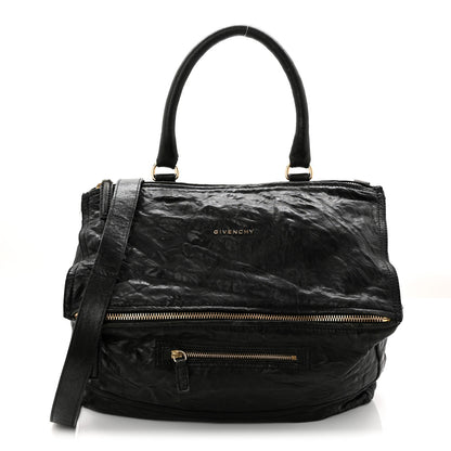 Givenchy Tumbled Sheepskin Large Pandora Black 1 of 10
