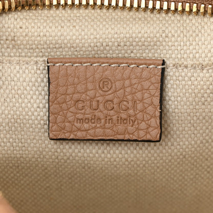 Gucci Pebbled Calfskin Small Soho Disco Bag Camelia 6 of 12