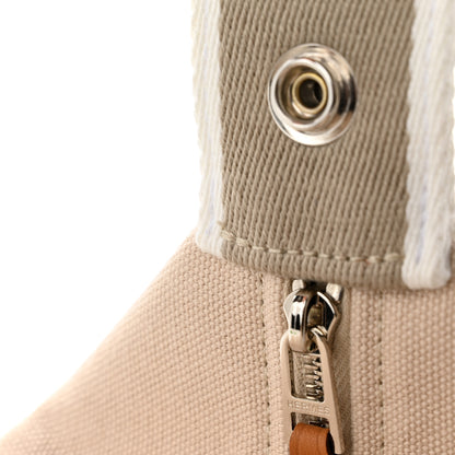 Hermes Canvas Small Bride-A-Brac Pouch Natural 11 of 12