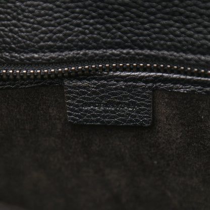 Celine Drummed Calfskin Nano Luggage Black 7 of 10