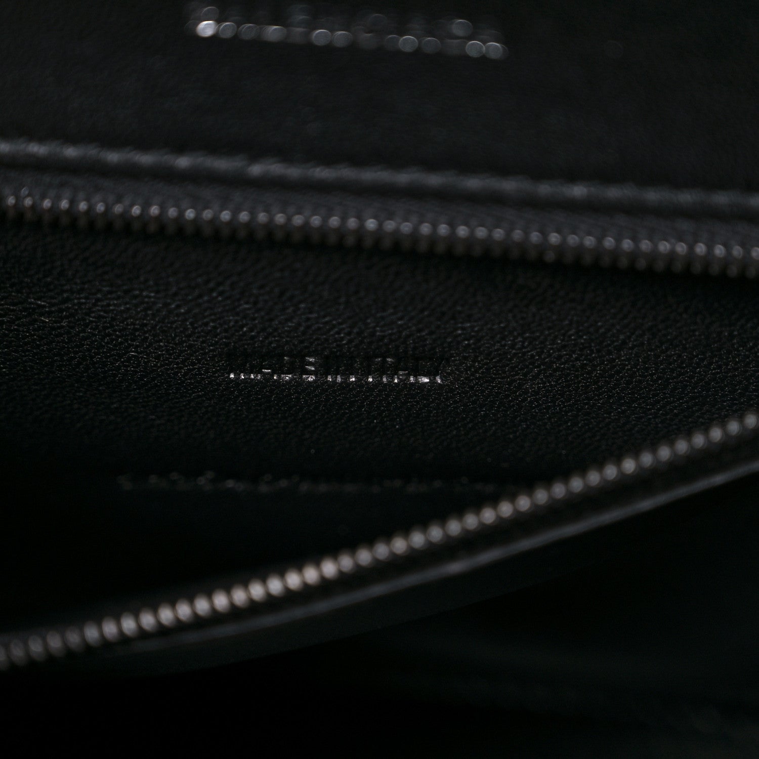 Balenciaga Shiny Calfskin Monochrome Crocodile Embossed Small Hourglass Top Handle Bag Black 7 of 12