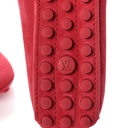 Louis Vuitton Suede Oxford Ballerina Flats 41 Framboise 7 of 10