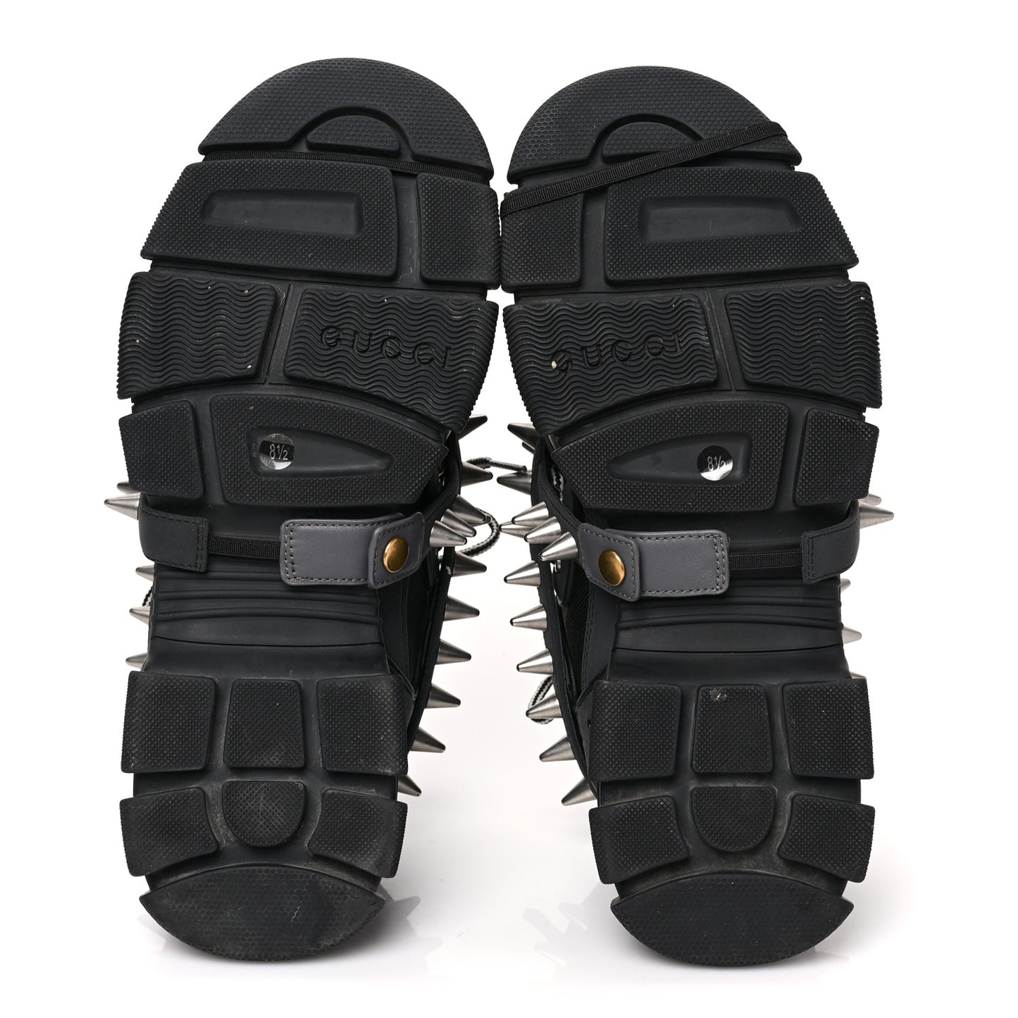 X SEGA Reflective Fabric Technical Canvas Removable Studs Mens Flashtrek Sneakers 8.5 Black
