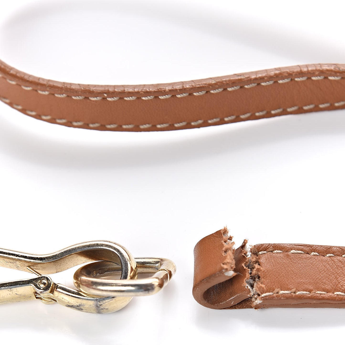 Haymarket Check Medium Rope Satchel Saddle Brown