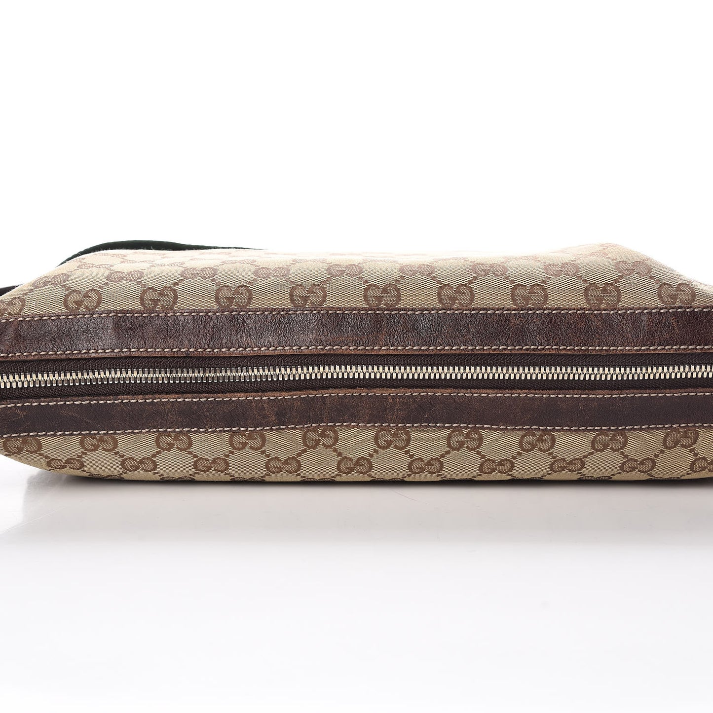Monogram Pelham Studded Shoulder Bag Brown