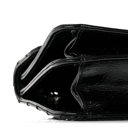 Chanel Patent Medium Madison Flap Black 9 of 13