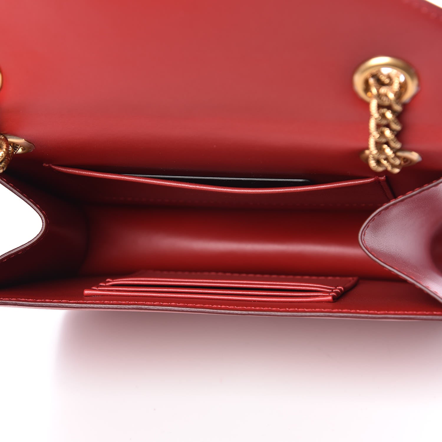 Dolce & Gabbana Smooth Calfskin Medium Devotion Crossbody Bag Poppy Red 6 of 11