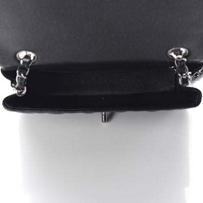 Chanel Iridescent Caviar Quilted Mini Rectangular Flap Black 5 of 10