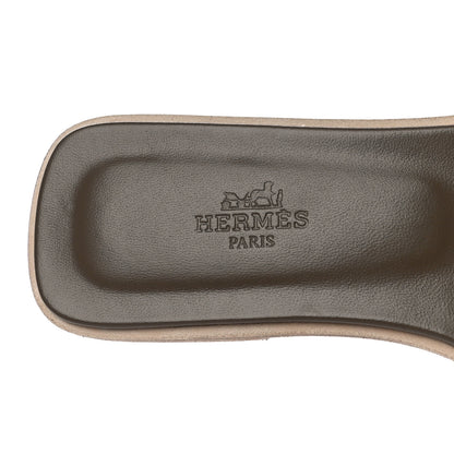 Hermes Epsom Oran Sandals 36 Etoupe 8 of 11
